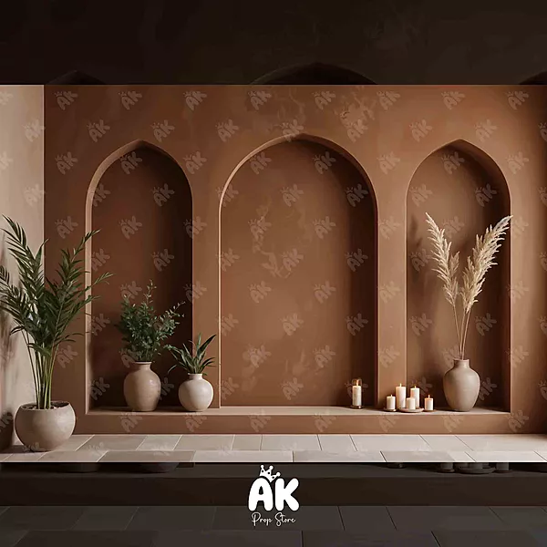 Bronze Arch Wall