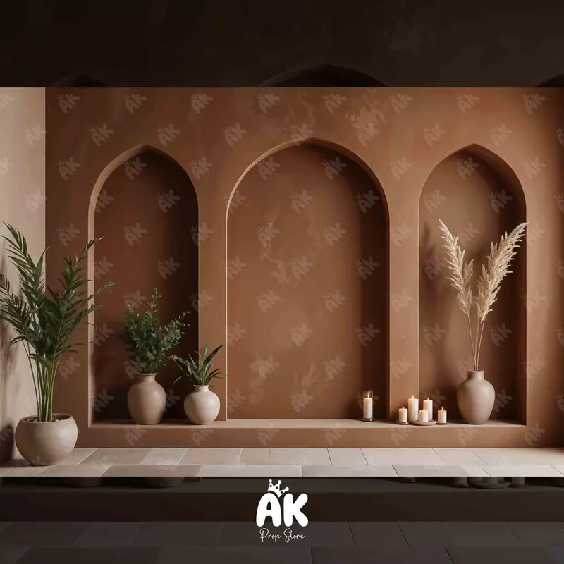 Bronze Arch Wall