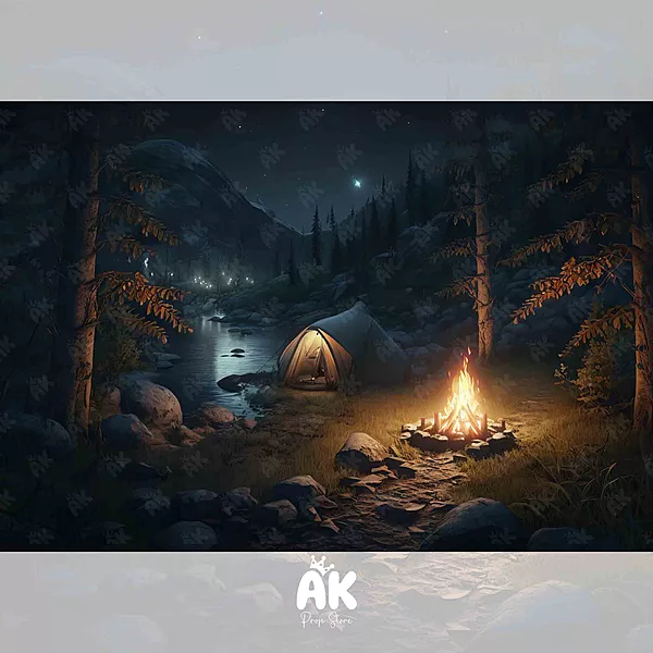 Camping In The Woods