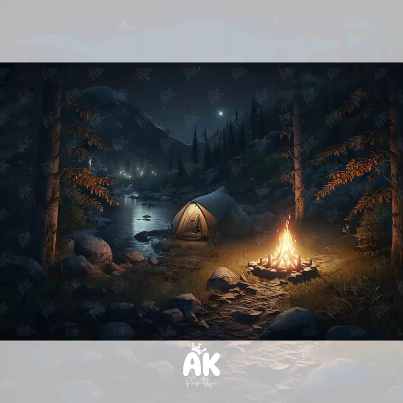 Camping In The Woods