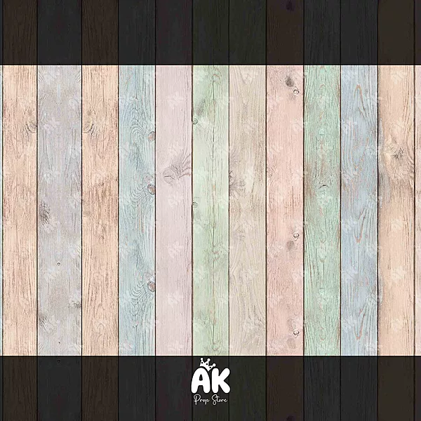 Colorful Wood Planks