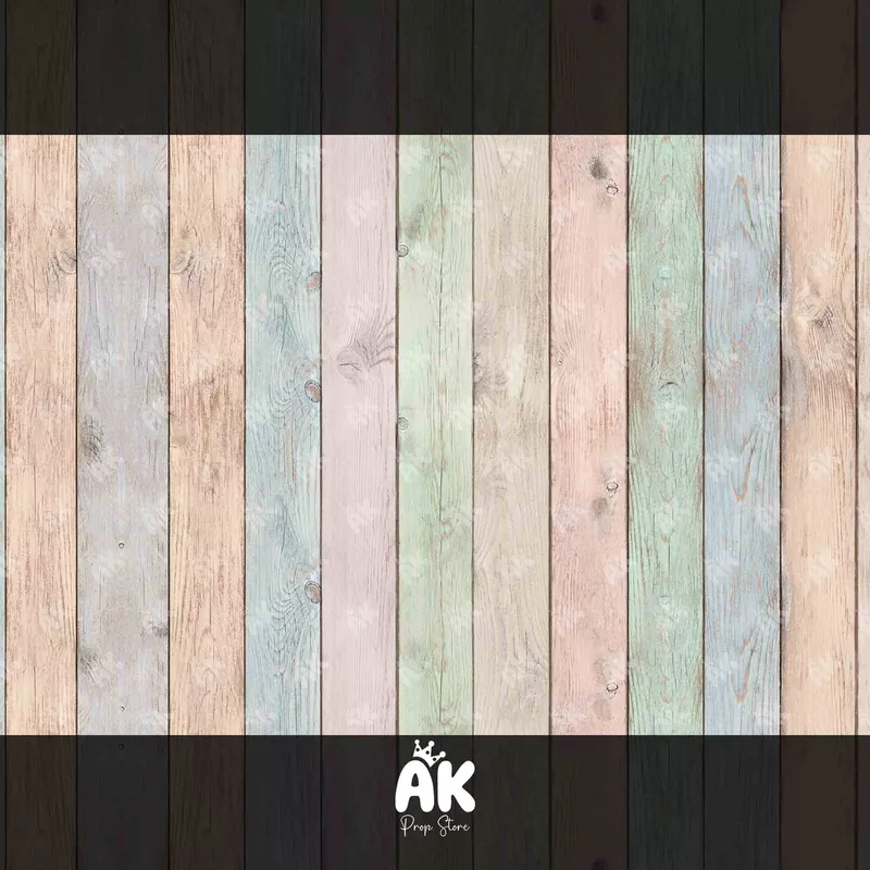 Colorful Wood Planks