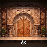 Golden Palace Door