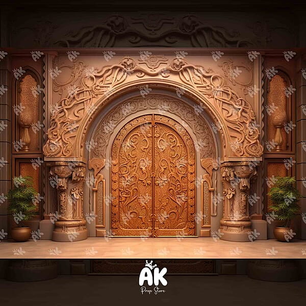 Golden Palace Door
