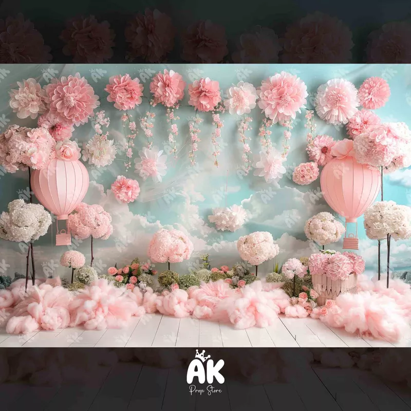 Pink Balloon Garland