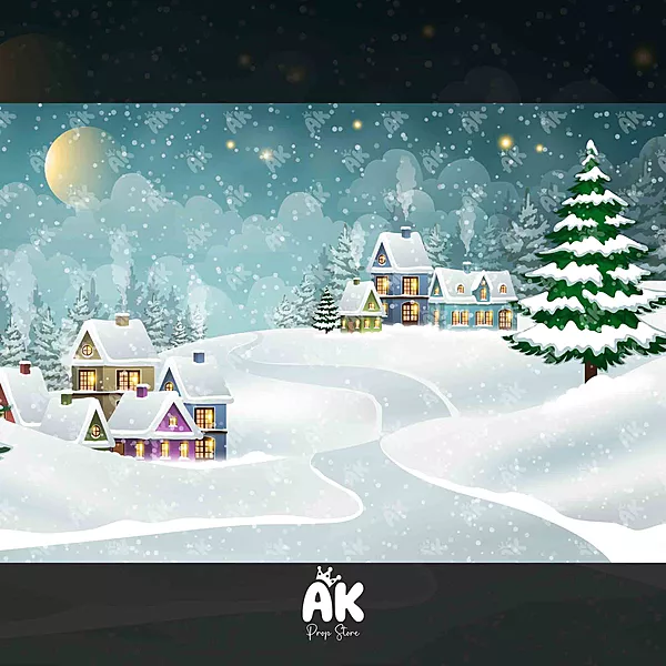 Snowy Village