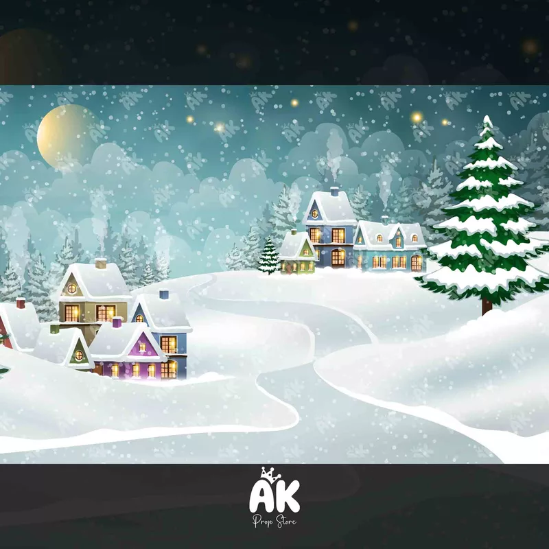 Snowy Village