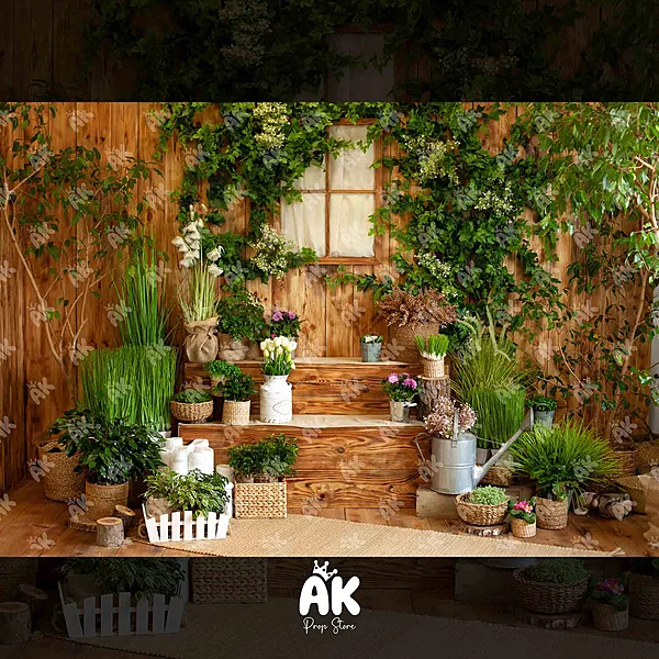 Spring Backyard