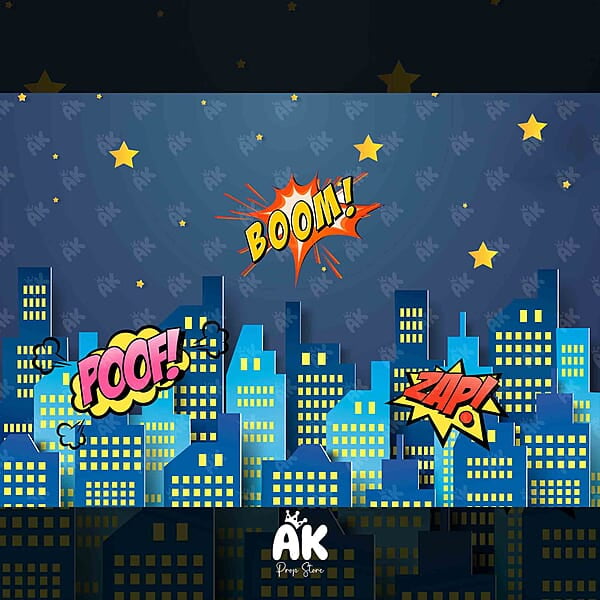 Superhero Cityscape