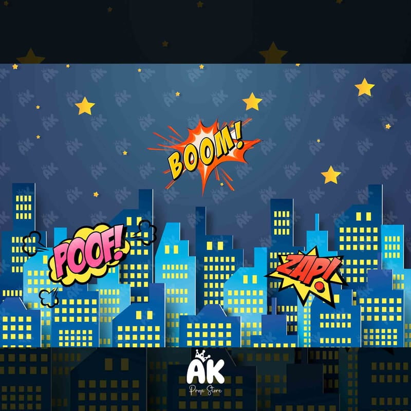 Superhero Cityscape