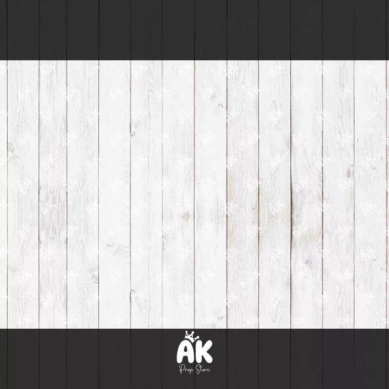 Rustic White Wood Planks