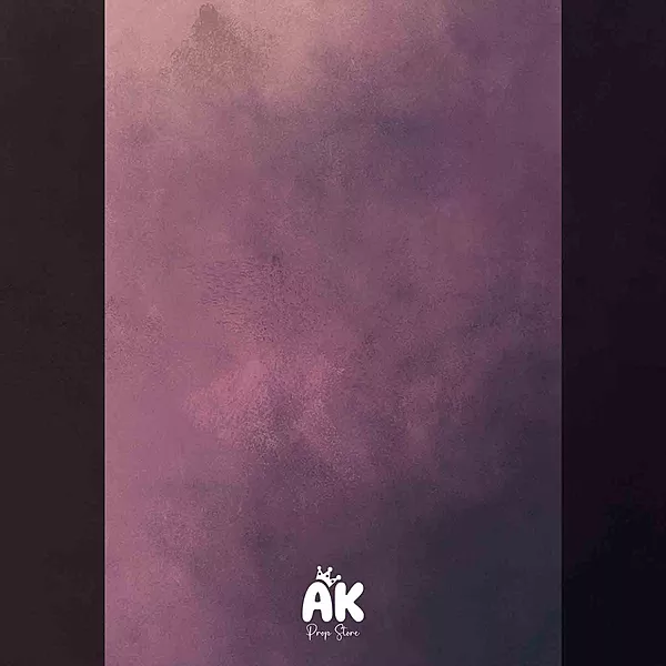 Cold Mauve Textured Portrait