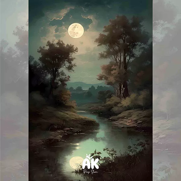 In The Moonlight Portrait