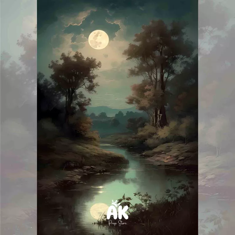In The Moonlight Portrait