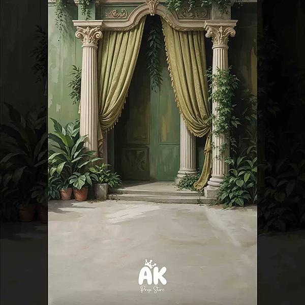 Vintage Green Entry