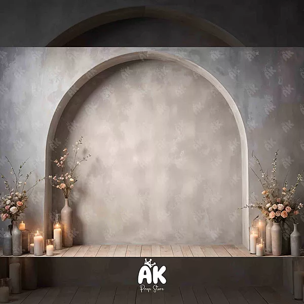 Rustic Arch Wall