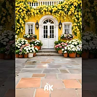 Sunshine Garden Door Portrait