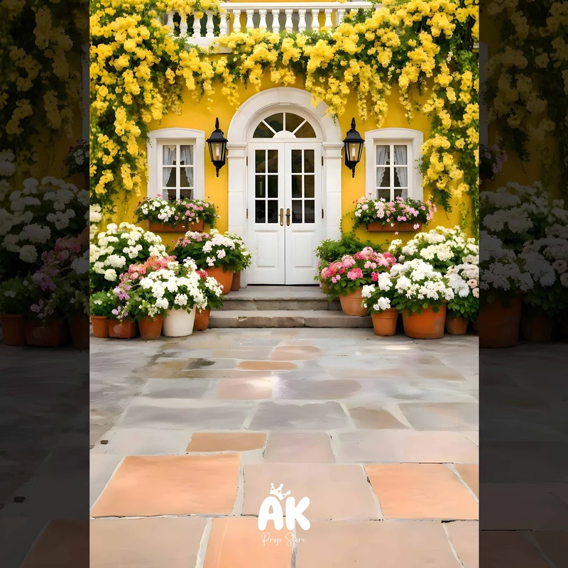Sunshine Garden Door Portrait