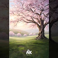 Sakura Serenity Portrait