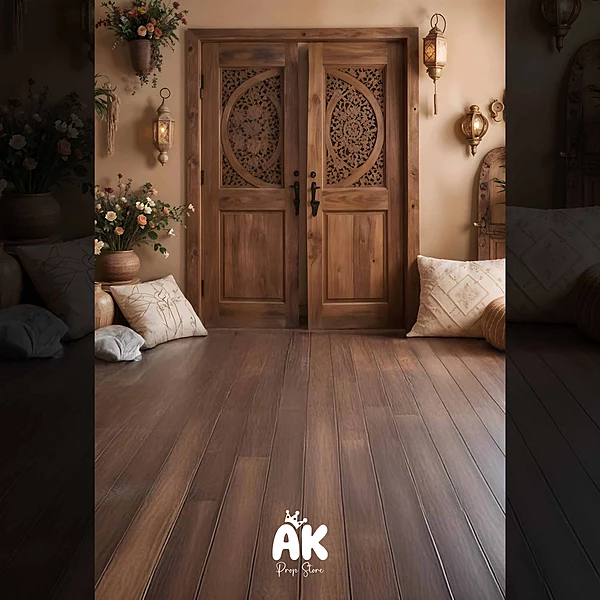 Cozy Wooden Doorway
