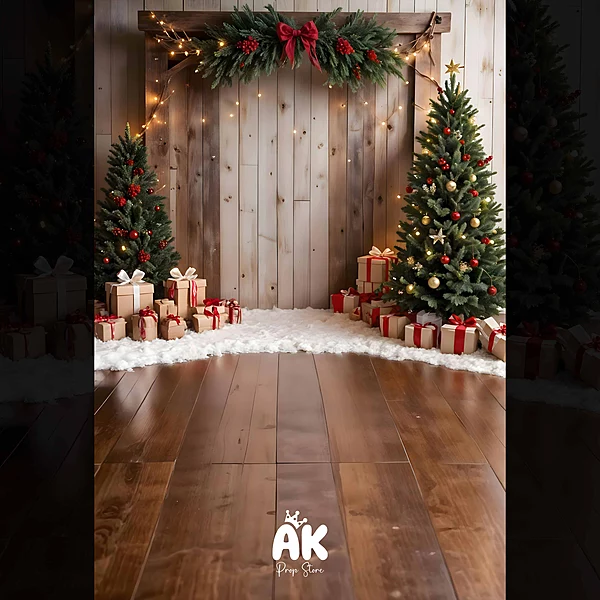 Elegant Christmas Wall