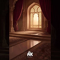 Noor Palace Arch Portrait