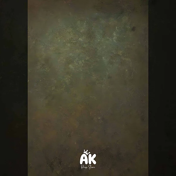 Olive Green Textured