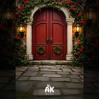Royal Red Doorways