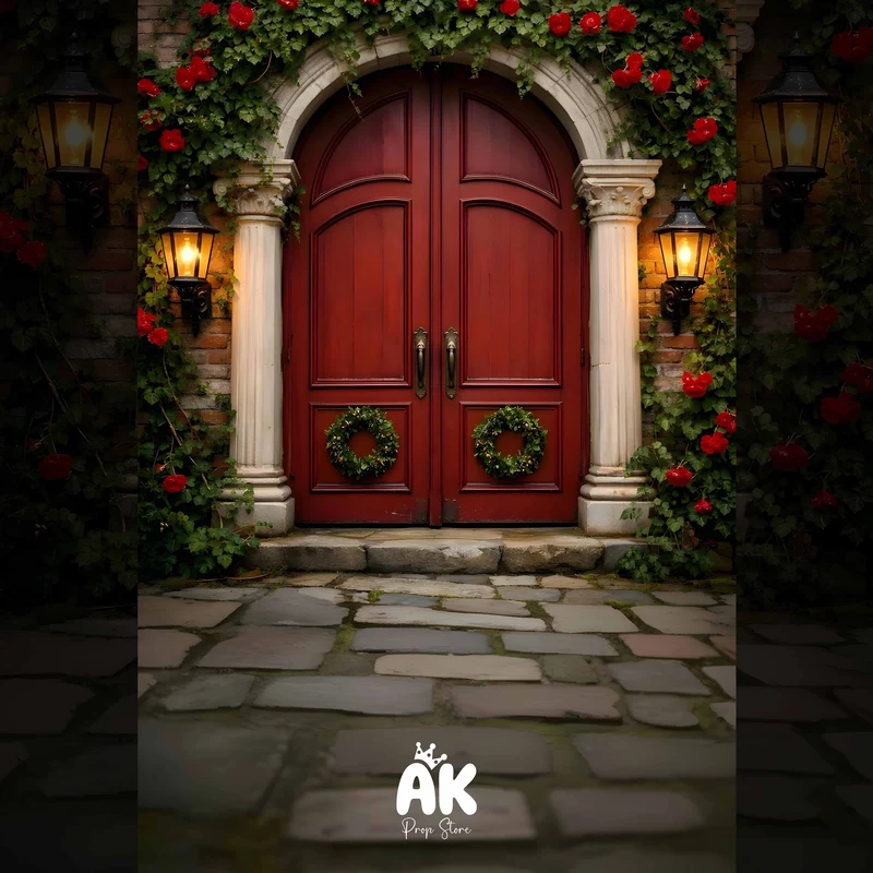 Royal Red Doorways