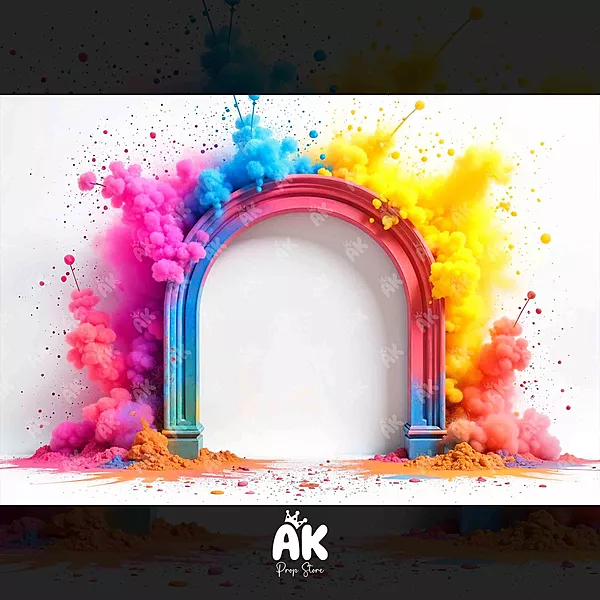Holi Backdrop - Type 1