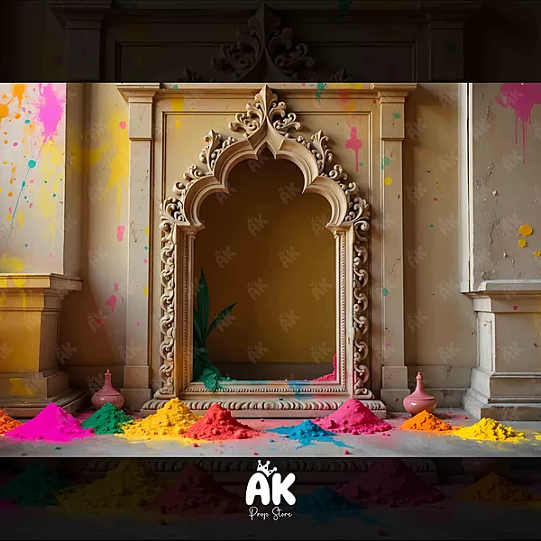 Holi Backdrop - Type 3