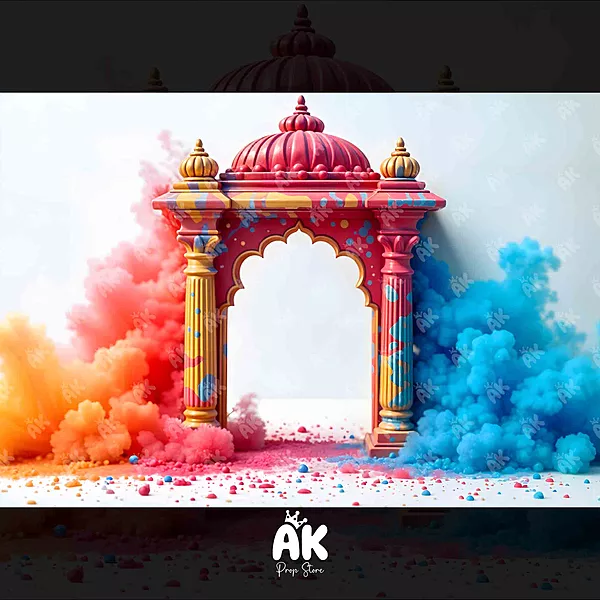 Holi Backdrop - Type 2