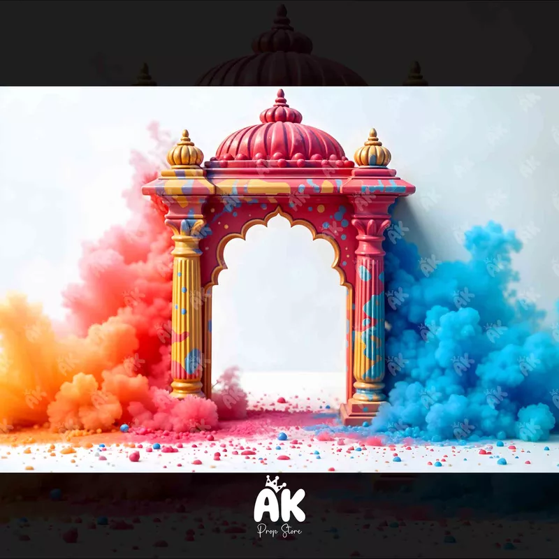 Holi Backdrop - Type 2