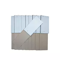 Pack of 10 76mm x 140mm Plain White Duplicate NCR Service Pads (PAD20)