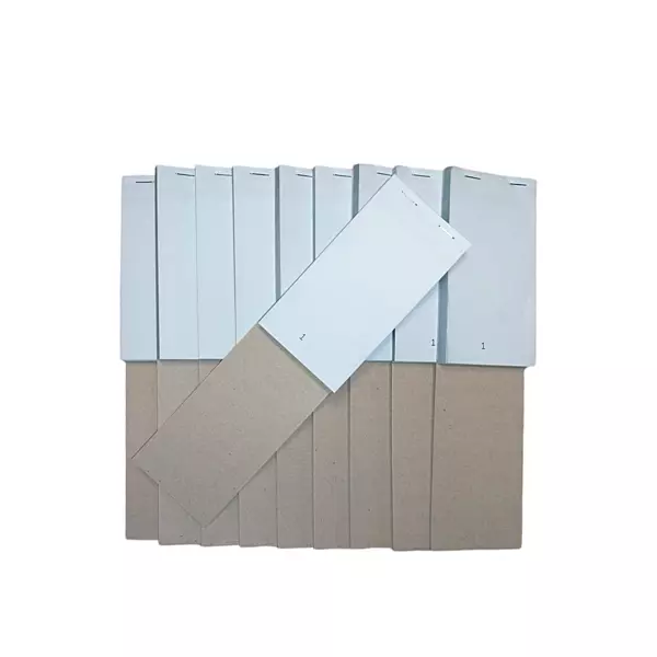 Pack of 10 76mm x 140mm Plain White Duplicate NCR Service Pads (PAD20)