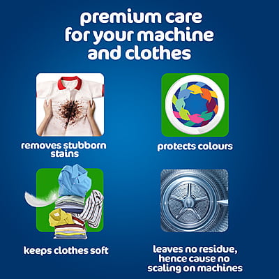 WASO | Matic Front Load Detergent Liquid 1L (Pack of 2)