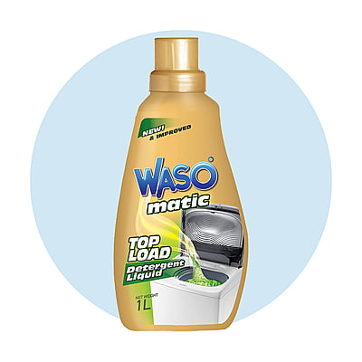 WASO | Top Load Detergent Liquid 1L (Pack of 2)