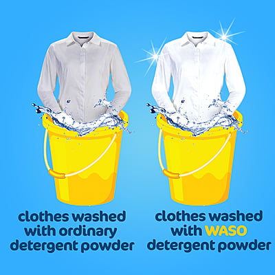 WASO | Super Wash Detergent Powder 3KG
