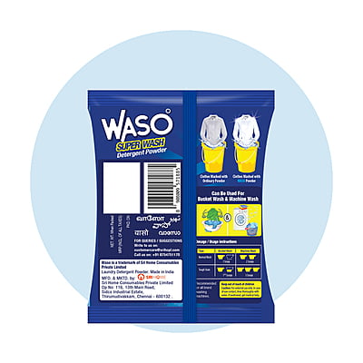 WASO | Super Wash Detergent Powder 4KG
