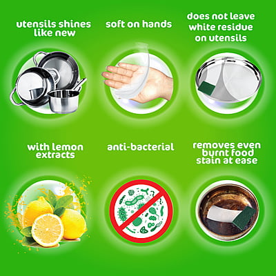 LIMOZ | Dish Wash Round Bar 250G (Pack of 12)