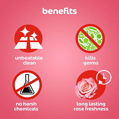 SRICLEAN | Rose Perfumed Phenyle 1L