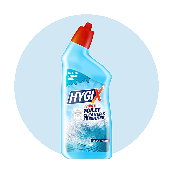 HYGIX | 2-in-1 Ocean Fresh Toilet Cleaner + Freshener 500ML