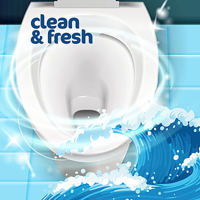HYGIX | 2-in-1 Ocean Fresh Toilet Cleaner + Freshener 500ML