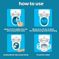HYGIX | 2-in-1 Ocean Fresh Toilet Cleaner + Freshener 500ML