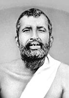 Sri Ramakrishna - Meditation Bust Photo