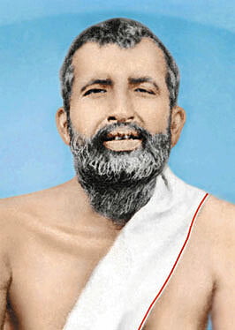 Sri Ramakrishna - Meditation Bust Photo