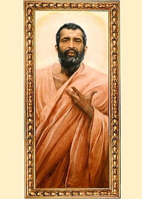 Sri Ramakrishna - Painting by Frank Dvorak