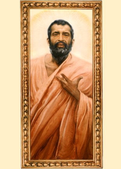Sri Ramakrishna - Painting by Frank Dvorak