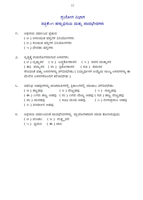 Nrityankura- Bharathanatyam-Senior Kannada
