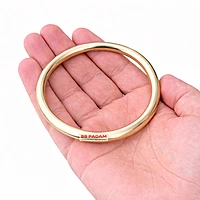 6mm Brass Round Solid Kada for Men